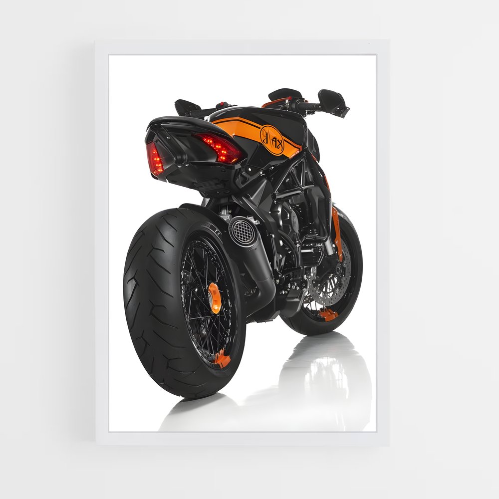 Poster Moto Fury – affiche MV Agusta (vue 3)